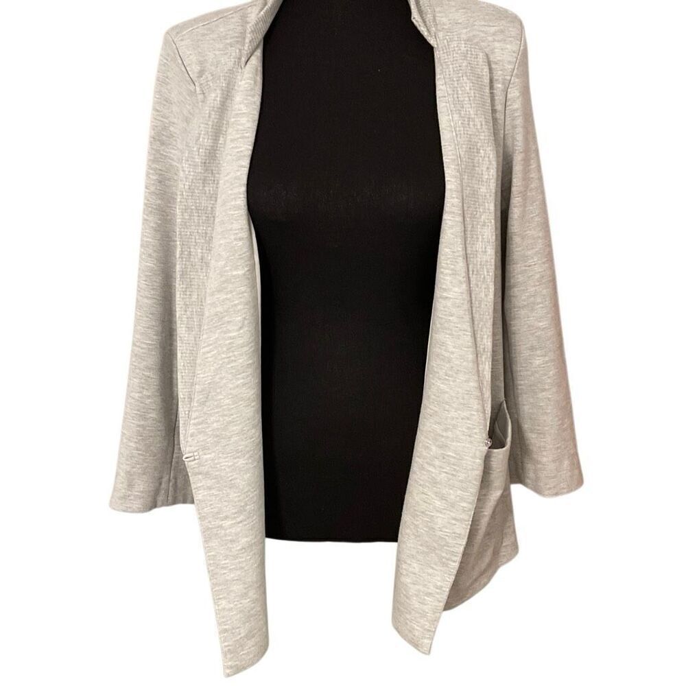 Wynne Lounge Layers Rib Lapel Jacket - Picture 6 of 9